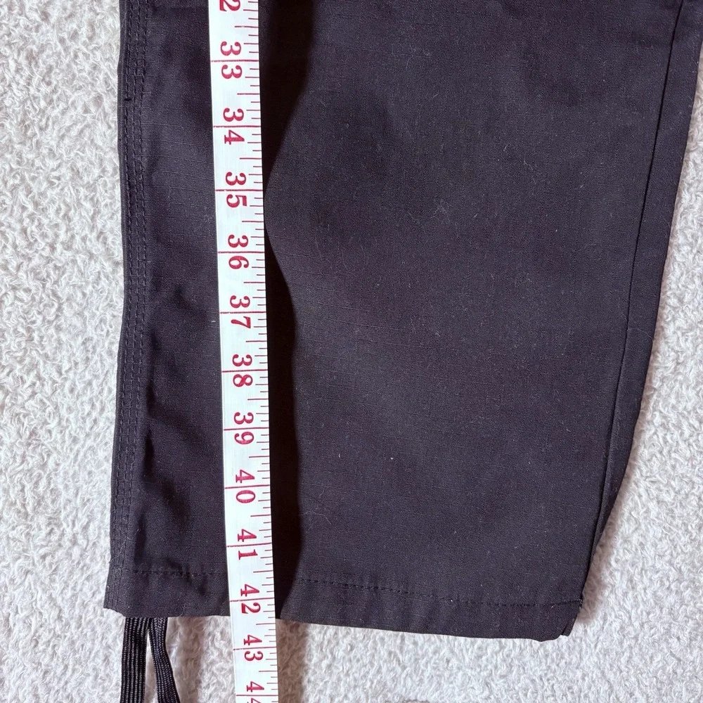 511 Tactical Pants Mens Large Long Black Ripstop Relaxed Fit TDU Cargo Workwear